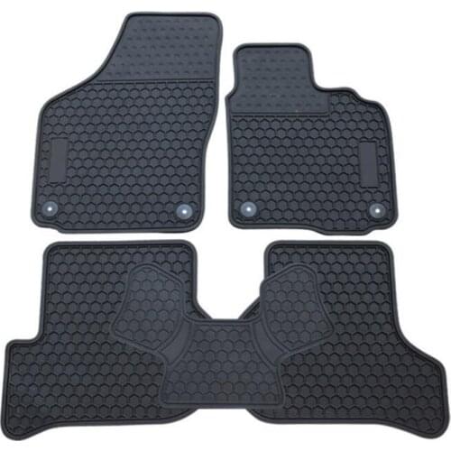 Car Floor Mat Non-Slip Mats Feet Rugs For Golf 6 G-TI MK6 Right Hand Drive 2008 2009 2010 2011 2012