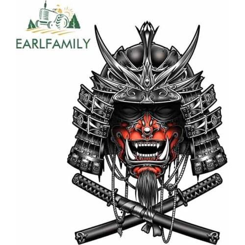 EARLFAMILY 13cm For Samurai Monster Car Stickers Car Accessories Decal Diesel Sticker Waterproof For JDM VAN RV Decoration