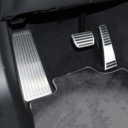 Car Styling Accelerator Brake Pedal Decoration Sticker Trim For Volvo XC60 2018-20 Interior Rest Pedal Anti-Slip Accessories