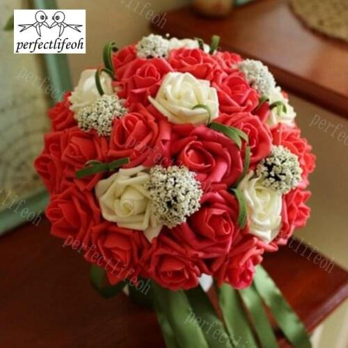 Perfectlifeoh Bride holding flowers Wedding Bouquets Wedding Arrangement