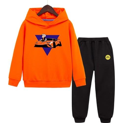 100% Cotton Merch A4 Gelik Lamba Boy Kids Hoodies Suit Quality Comfortable Girl Baby Hooded Sweatshirts Casual Children Clothing
