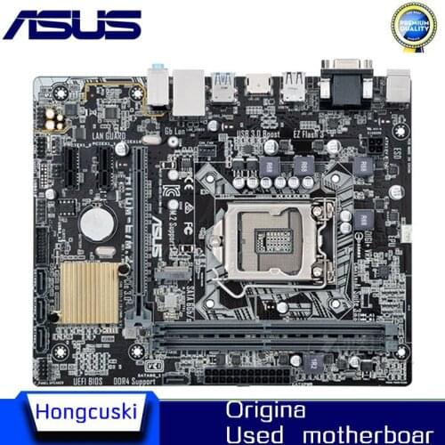 For ASUS H110M-E/M.2 Used original motherboard Socket LGA 1151 DDR4 H110 Desktop Motherboard