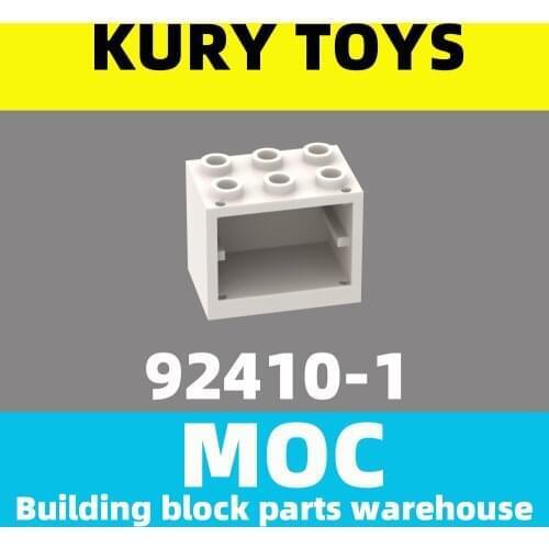 Kury Toys DIY MOC For 92410/4532 100PCS Building block parts For Container, Cupboard 2 x 3 x 2 For toy brick