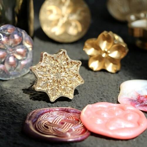 Beautiful Bouquet Sealing Wax Stamp sSaped Wax Seal Butterfly Lacquer Seal Envelope Invitation Decoration Embossed Chapter Head