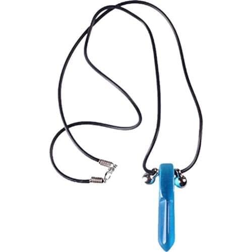 Cosplay Necklace Pendant Beautiful Blue Necklace suitable for Party daily wear