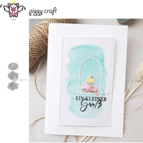 Piggy Craft metal cutting dies cut die mold Cake donut decoration Scrapbook paper craft knife mould blade punch stencils dies