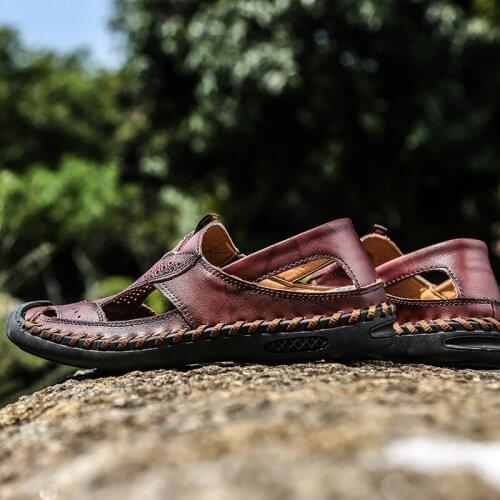 Mens Summer Footwear Zapatillas De Verano Hombre Summer Sneakers Shoes Man 2020 Mens Sandles Breathable Men Sandals 2019