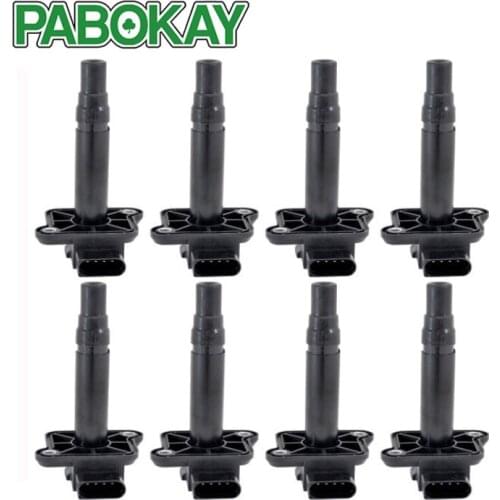 Set of 8 Brand New Ignition Coil for Audi A6 C5 A8 D2 RS6 S6 S8 4.2L Twin Turbo 06B905105 06B905115 06B905115B 06B905115E