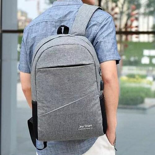 USB Charging Leisure Computer Bag Business Bag School Bag Backpack Nylon Rucksack Notebook Daypacks