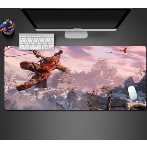 Most Popular Modern Gaming Mouse Pad Natural Rubber Washed Side Whipstitch Mat Wholesale Super Cool Large Notebook Pads