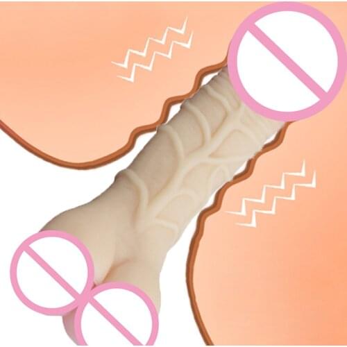 Super Big Dildo Penis Realistic Anal Dick Male Masturbator Artificial Vagina Pocket Pussy Intimate Goods Sex Toys For Women Men