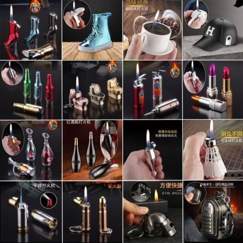 Lighters & Smoking Accessories Lighter,Shoes Bottle Modelling Lighters