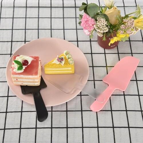 100 transparent disposable knife family dining plastic food cake knife