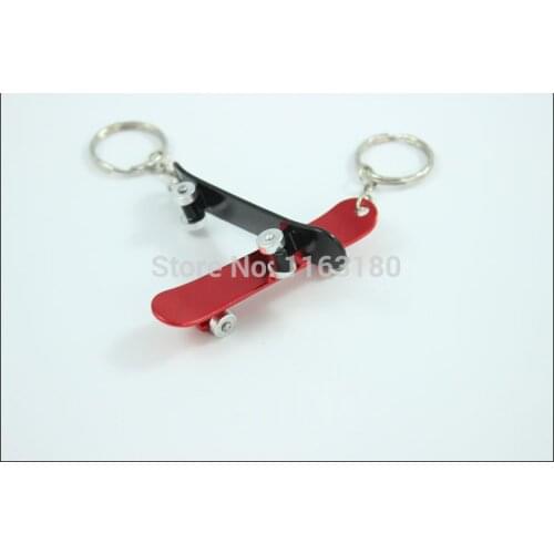 120 pcs /lot Fun Finger Skateboard Keyring / Bottle Opener mix color promotion gift small size free shipping
