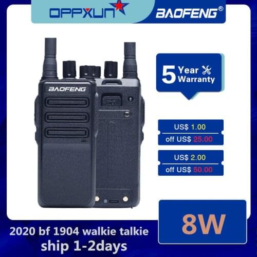 Baofeng BF-1904 walkie-talkie 8W UHF professional dual-band radio BF-1904 hf CB two-way radio radio long distance