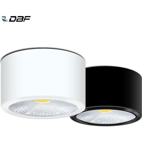 [DBF]Ultra-thin LED Surface Mount Ceiling Lights Epistar COB Dimmable 3W 5W 7W 10W 110V/220V Ceiling Spot Lamp 3000K/4000K/6000K