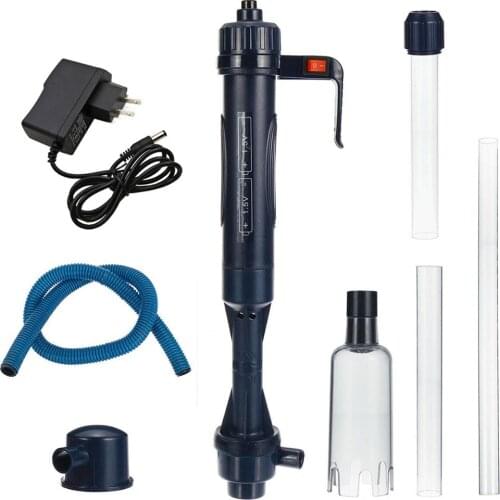 110-220V Electric Fish Tank Aquarium Water Change Pump Siphon Pipe Gravel Cleaning Tool for Fish Tank Aquarium Accessories