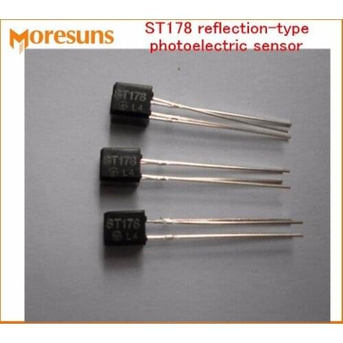 Fast Free Ship 100pcs/lot ST178 reflection-type photoelectric sensor Photoelectric switches,hall sensors