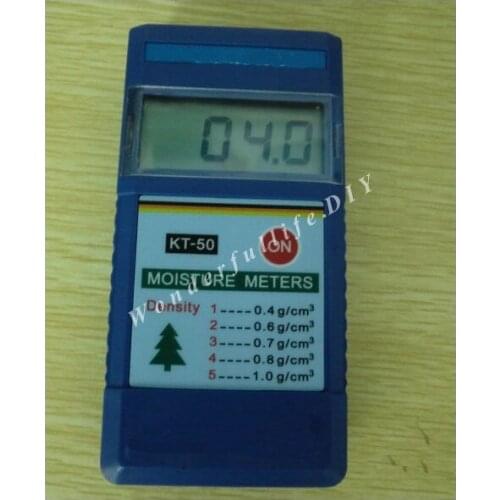 Hygrometers 4 Pcs/Lot Digital Inductive Wood Tree Timber Moisture Meter 2~80% hygrometer humidity