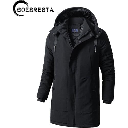 GOESRESTA Men's Long Parkas