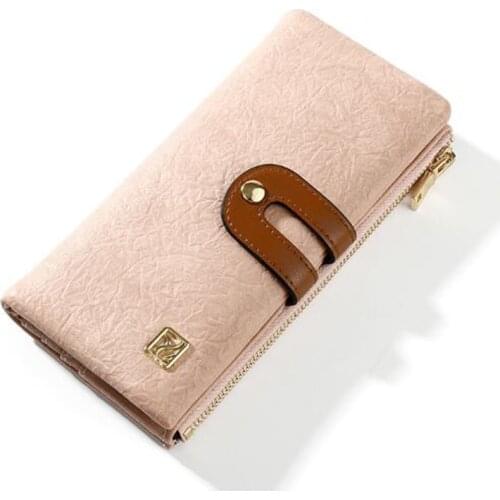 New Women Wallets Pu Female Purse Luxury Brand 2 Fold Long Wallet Zipper Phone Pocket Large Capacity Card Holder Clutch Carteras
