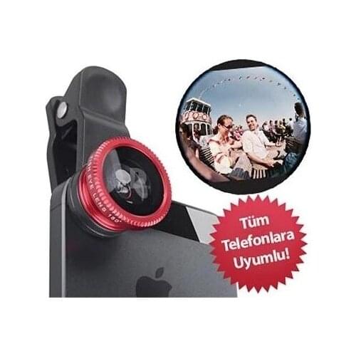 Modern Gift Box Fish Eye Mobile Phone Lens (All Models Compatible) design product