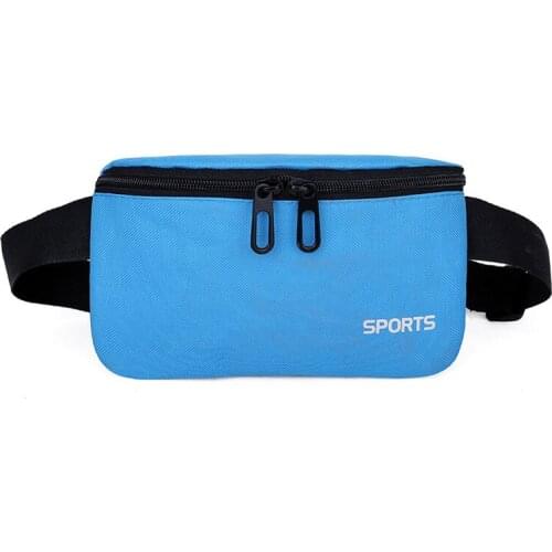 15PCS / LOT New Fanny Pack for Women Men Waist Bag Colorful Waist Pack Fashion Female Belt Bag Male Zipper Bum Bag Pouch Unisex