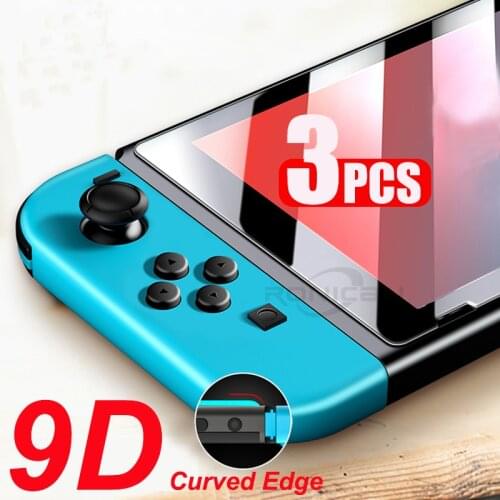 RONICAN 3PC 9H HD Protective Tempered Glass For Nintendo Switch NS Screen protector For Nintendo Switch Lite protection Film