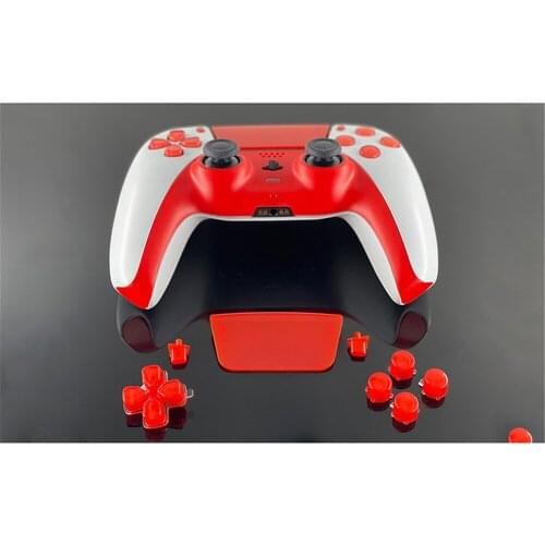 Handle Decorative Clip Cover Controller Middle Decorative Strip Skin Shell Button Touch Replacement Part for PS5 Gamepad