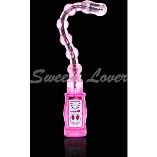 Shopping Anal Sex Toys Jelly Anal Beads a Vibrating G Spot Clitoris and Anal Stimulation Butt Plug for Women Men Sex Products