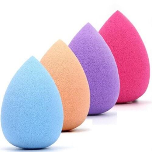 10pcs maquillaje High quality 6cmx4cm Large Women Makeup Foundation Cosmetic Puff Facial Face Soft Sponge egg Powder Puffs