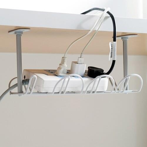 Storage Rack CableTray Wire Cord Power Strip Hanging Rack Table Line Insertion Arrangement Partition Layer Basket Board Frame