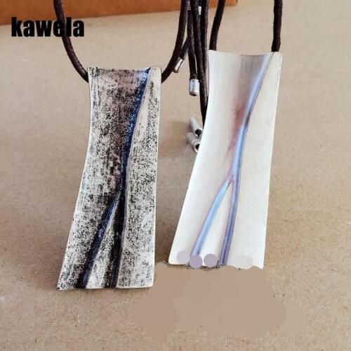 Vintage Geometric Alloy Pendant Adjustable Necklace