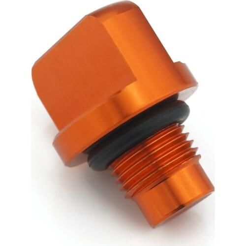 SMOK CNC Aluminum Alloy Engine Magnetic Oil Drain Plug Cap Cover Screws For KTM DUKE 125 200 390 RC 125 200 390