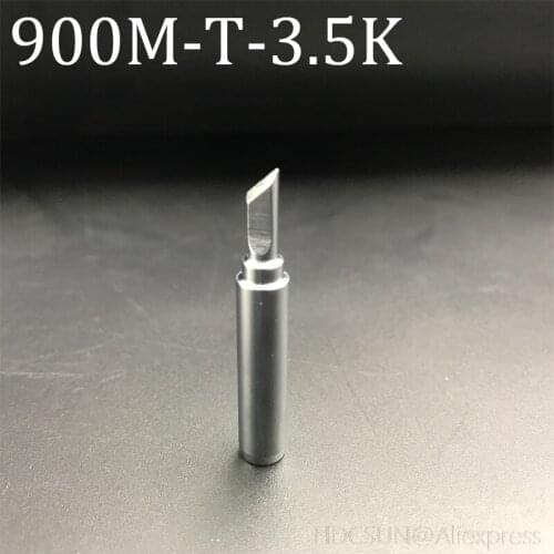 Top quality 900M-T-K 900M-T-3.5K Lead-Free soldering iron tips for CXG 936D saike 933/936/937/942 soldering station
