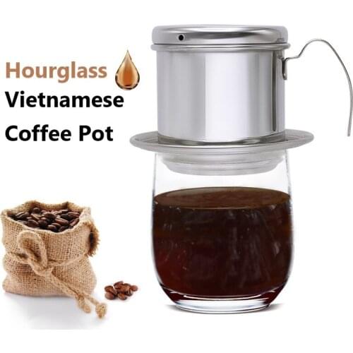 High Quality Coffee Filter 304 Stainless Steel Household Coffee Maker Drip Filter Portable And Reusable