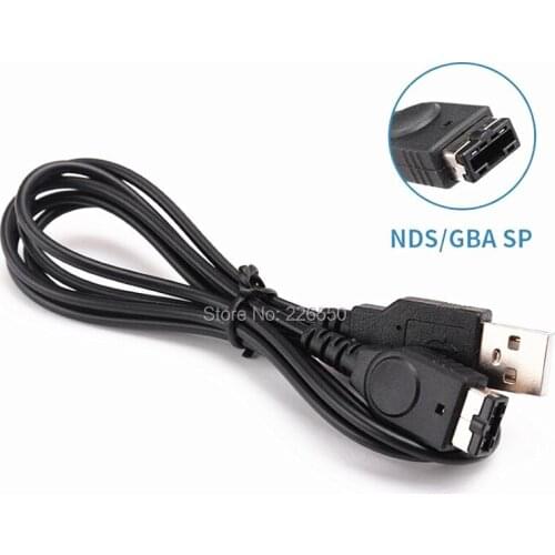 100pcs/lots 1.2M USB Charger Power Cable Charging Cord Wire for Nintendo DS N D S GBA GameBoy Advance SP