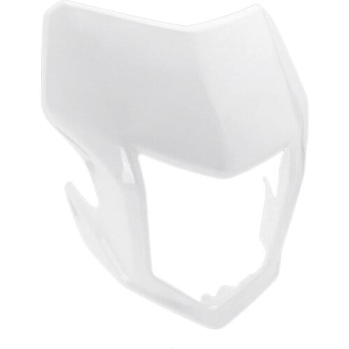 Motorcycle Front Headlight Lamp Visor Fairing Windshield Protective for Honda Crf Crf250L Crf250M 2012-2017 White