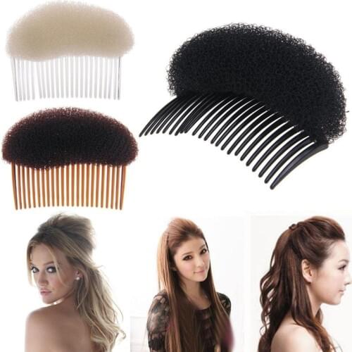 Fashion Women Hair Styling Clip Plastic Stick Bun Maker Tool Comb Hair Accessories For Hairdressing Maker Braid Tool Accessories