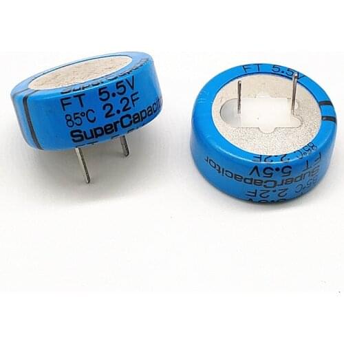 1pcs FT Series FTOH225ZF 5.5V 2.2F Energy Storage Memory Power Supply 5.5V2.2F capacitance