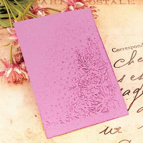 10.5*14.8CM plastic Lotus pond template craft card making paper card album wedding decoration clip Embossing folders