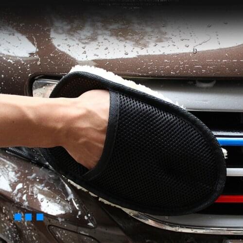 2020 hot superfine wool car wash gloves for Cadillac XTS SRX ATS CTS/Renault Koleos Fluenec Latitude