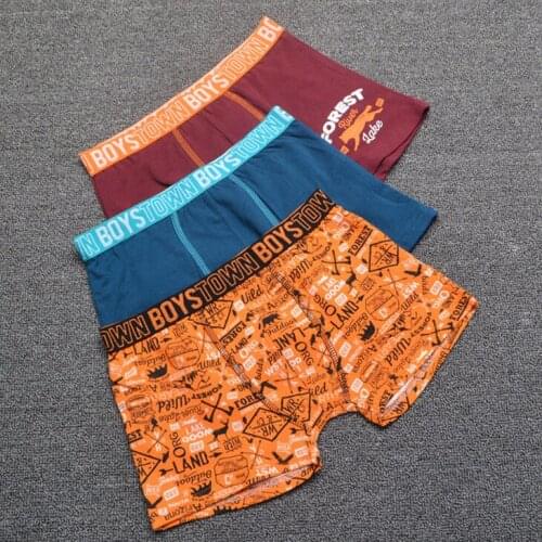 Europe brand cool camouflage print boys trunk boxers kids shorts child panties cotton pants children underwear briefs 2-7Y 6pcs