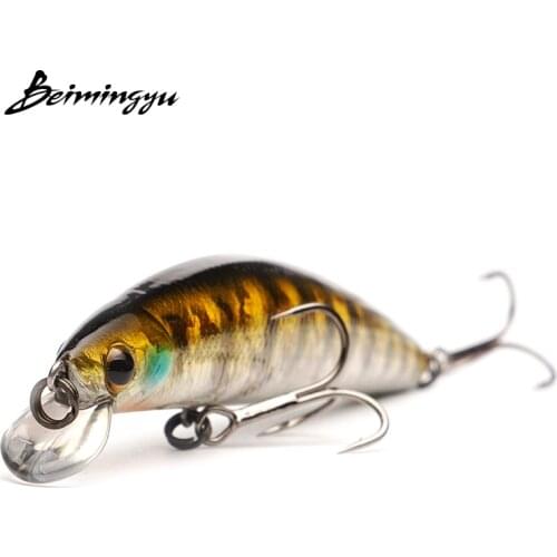 BEIMINGYU Pro Minnow sea Fishing Lure Minnow Saltwater 125mm 15g Floating Artificial Bait good action Wobblers Hard Lure