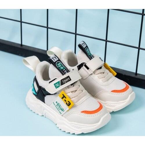 Children Casual Sport Shoes Fashion Breathable Anti-Slip Sneakers Kids Soft Soled Shoes 5