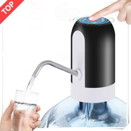 Water Dispenser Automatic Electric Water Bottle Pump USB Charging Pump Bottle Water Pump Auto Switch Drinking Dispenser