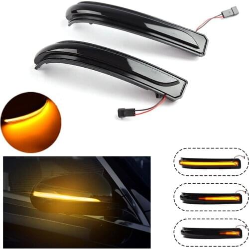 For Mercedes Benz A Class W169 B Class W245 2008-2011 LED Dynamic Turn Signal Side Mirror Sequential Indicator Light