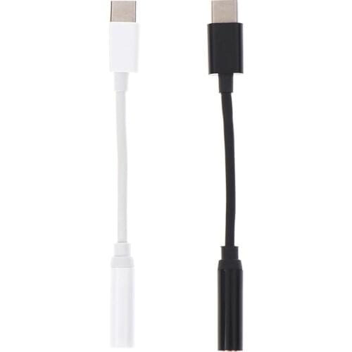 Hot Type C to 3.5mm Audio Jack Headphones Cable Sync Charging Cable USB Type-C to Jack Aux Earphone Adapter For mobile phone hot