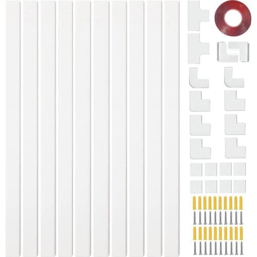 Cord Cover Raceway Kit,Paintable Cord Concealer System Cable Hider, Cord Wires, Hiding Wall Mount TV Powers Cords Promotion