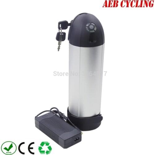 High power battery for fat tire electric bike bottle down tube 48V 12.8Ah Lithium-ion ebike battery with charger